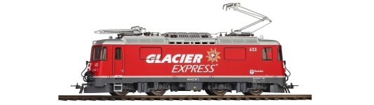 Bemo 1458183 - H0 - Elektrolok Ge 4/4 II 623 (Glacier-Express), RhB, Ep. VI - AC - Digital, Sound